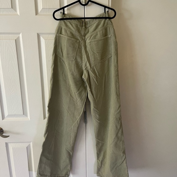 Cord wide leg pants - Picture 2 of 2